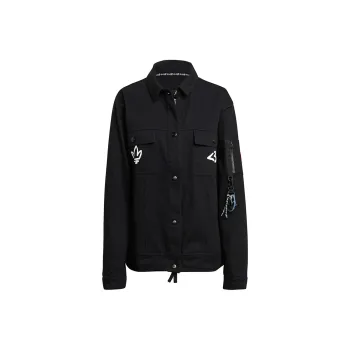 Adidas Originals Denim Jackets Women's Black