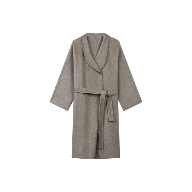 THE SEA LIFE Coat Women's Milk Tea Brown-0