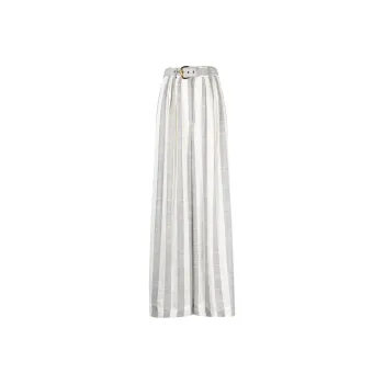 Zimmermann Matchmaker Striped Wide-leg Trousers