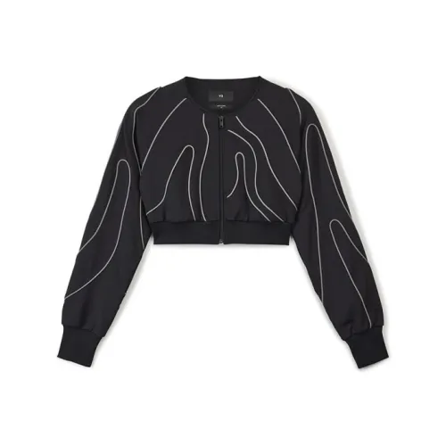 Y 3 Piping detail Cropped Jacket