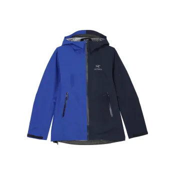 Arcteryx Windbreaker Jacket Women's Ultramarine Blue/Cobalt Moon Blue/Vitality/Cobalt