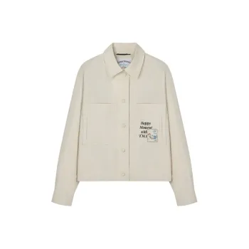 Teenie Weenie x &PACAIN Cropped Coat Women's Ivory