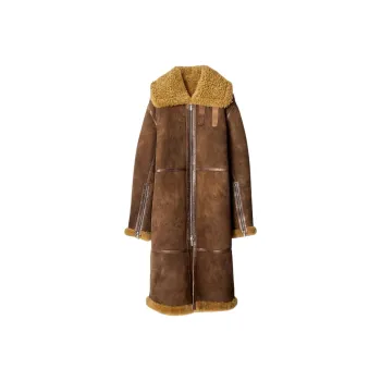 Burberry Shearling Coat