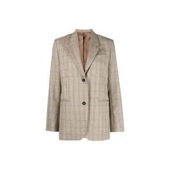 TOTEME Windowpane check Blazer