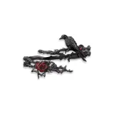 Y2K Gothic Crow Bangle