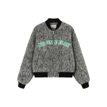 NO ONE ELSE Coats Women's Black Gray