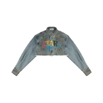 Starwalk Soldier Denim Jacket Women's Denim Blue