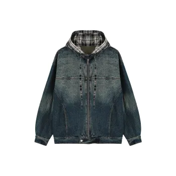 ICH MODE Denim Jackets Unisex