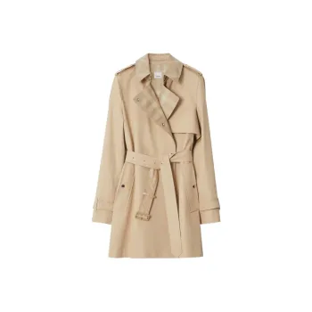 Burberry SS23 Trench Coat Women's Soft Yellow Umber