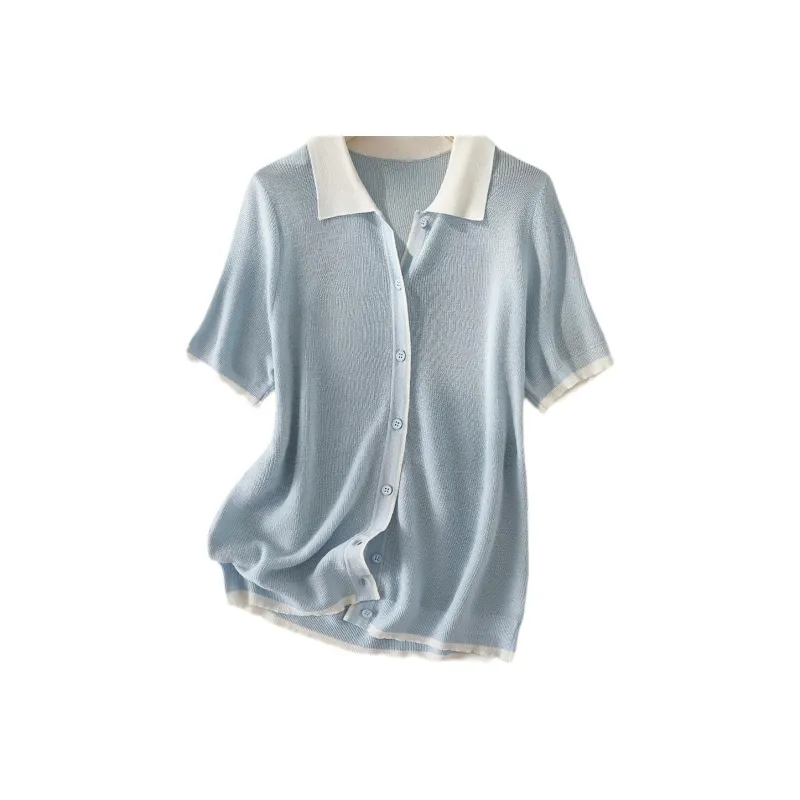 IHIMI Knitwear Women's Blue-0
