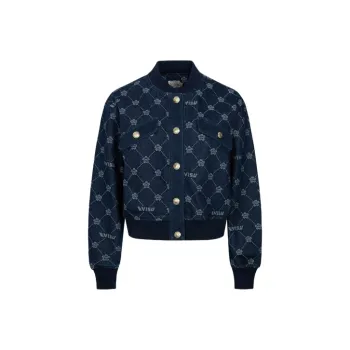 EVISU Denim Jackets Women's Denim Blue