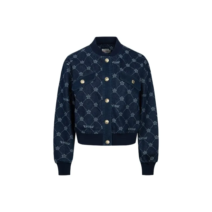 EVISU Denim Jackets Women's Denim Blue-0