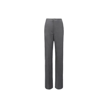 Moncler Logo Buttoned Straight-Leg Trousers