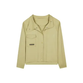 Pink Pineapple Cropped Coats Women's