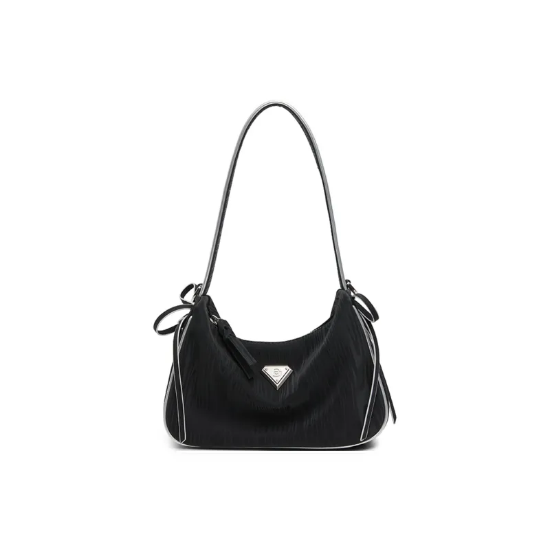 JACD PU Shoulder Bag Women's Black/Blue/Apricot-12