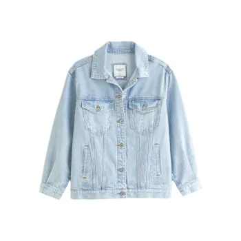 AF Denim Jacket Women's Light-Coloured Wash