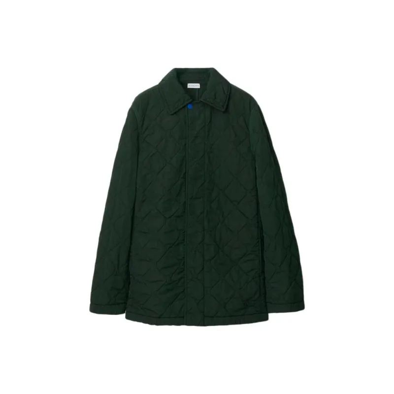 Burberry Equestrian Knight Embroidered Quilted Coat-0