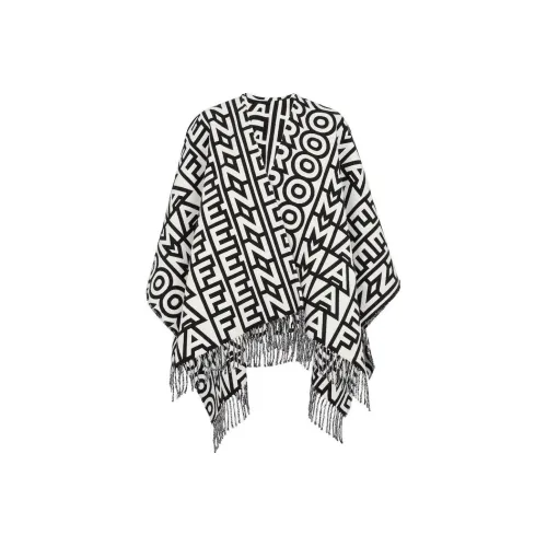 FENDI Cloaks Women's White Black