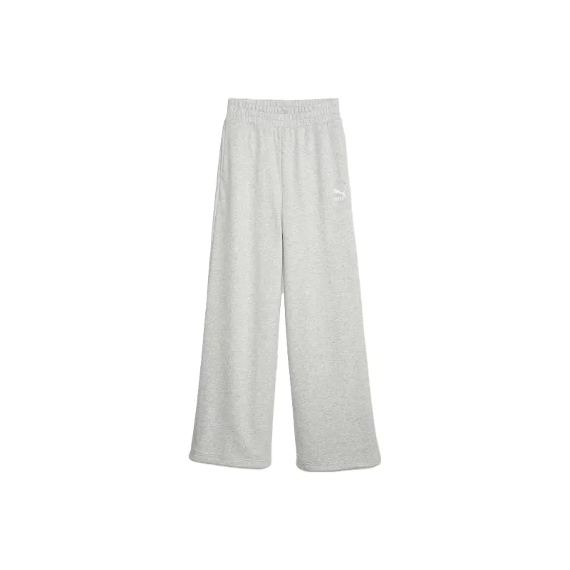 PUMA CLASSICS CLASSICS Women's Relaxed Sweatpants Casual Pants Women's Gray-0