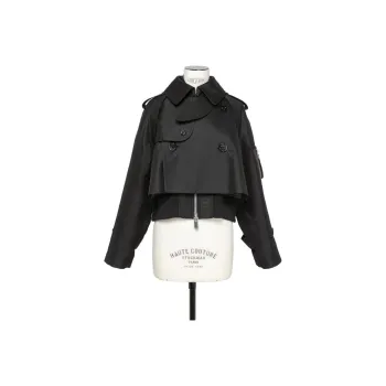 Sacai SS24 Puffer Jacket Women's Black