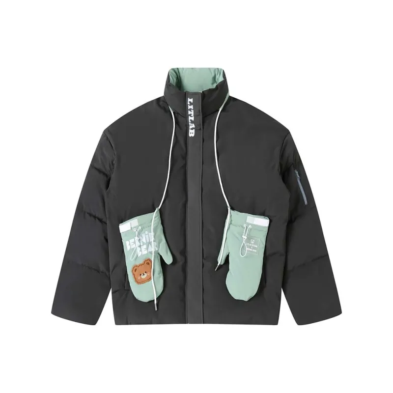 LIT LAB Puffer Jackets Unisex-2