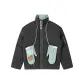 Dark Gray & Light Green