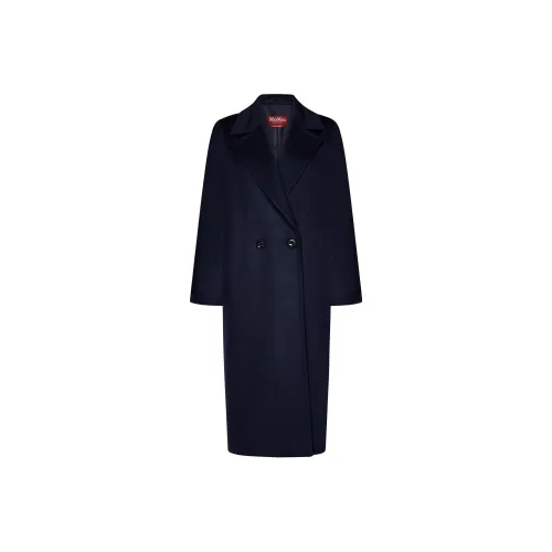 MaxMara Studio Double-Breasted Long-Sleeved Coat