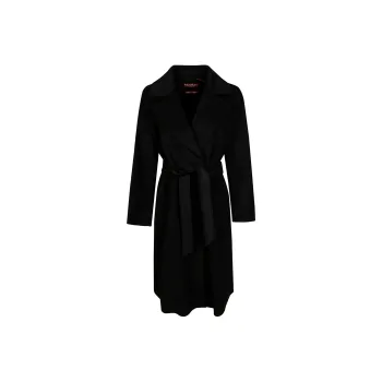 MaxMara Belted Mid Length Coat