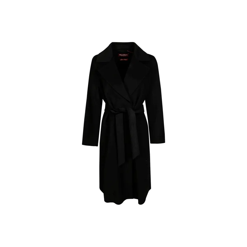 MaxMara Belted Mid Length Coat-0