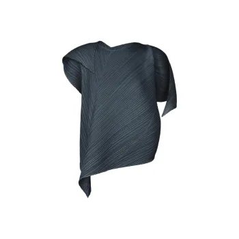 PLEATS PLEASE ISSEY MIYAKE SS25 Knitwear Women's Gray Marine Blue