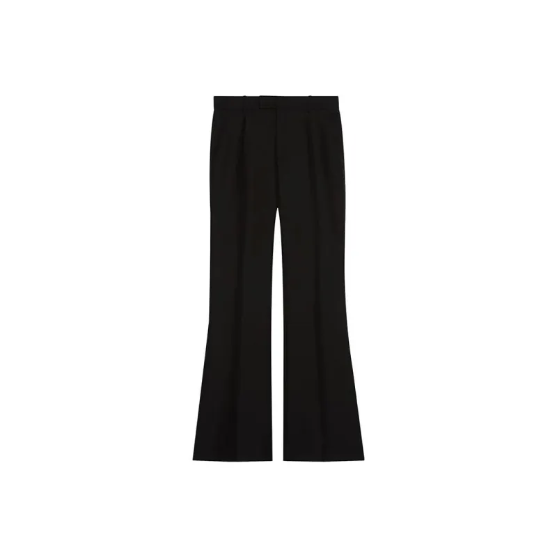 GUCCI Flared High waisted Trousers-0