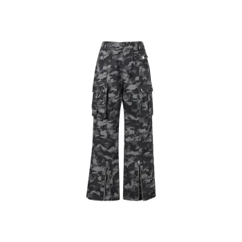 Dpercent Moderate Casual Pants Unisex Camouflage