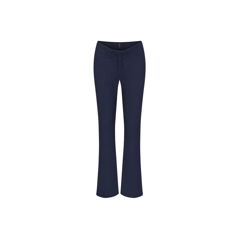 SKIMS SOFT LOUNGE RUCHED PANT Casual Pants Women's NAVY/Marine Blue-0