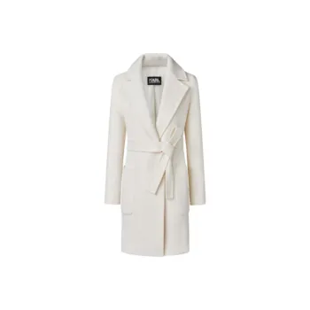 KARL LAGERFELD Coats Women's White