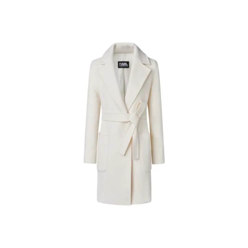 KARL LAGERFELD Coats Women's White-0