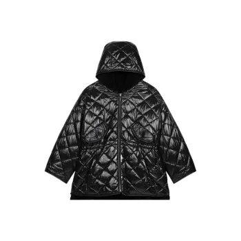 Maje SS22 Puffer Jacket Women's Black