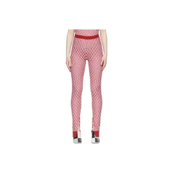 MM6 Maison Margiela Casual Pants Women's Red
