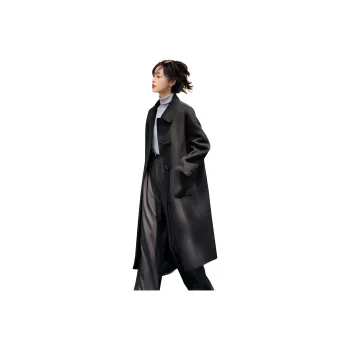 Mo Han Yi Mei Coat Women's Black Gray