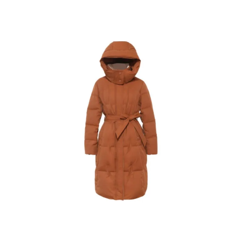 BBLLUUEE Down Jacket Women's Sunset Phenom Orange-0