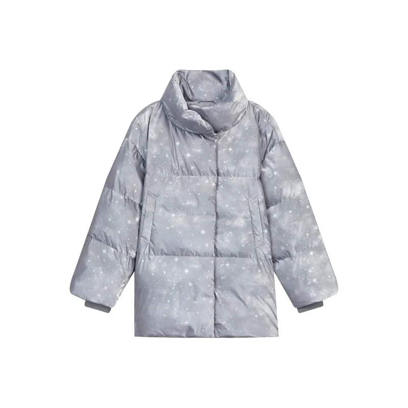 ELF SACK Down Jacket Women's Midnight Silver-0