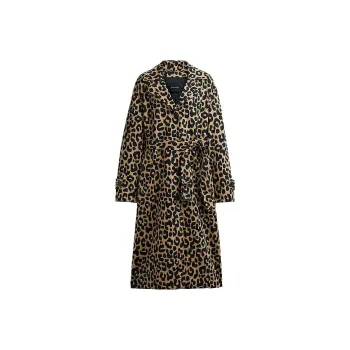 COACH FW23 Trench Coat Women's Umber