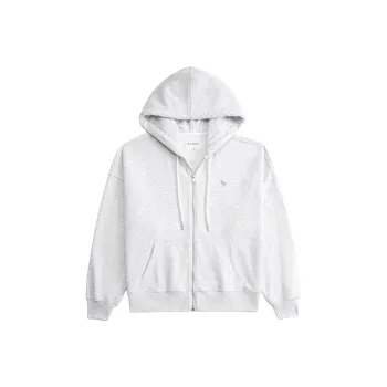 Abercrombie＆Fitch Sweatshirt Women's Light Gray