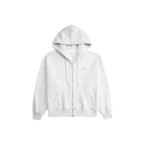Abercrombie＆Fitch Sweatshirt Women's Light Gray