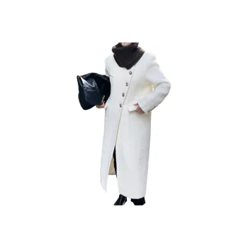NANING9 Coats Women's White