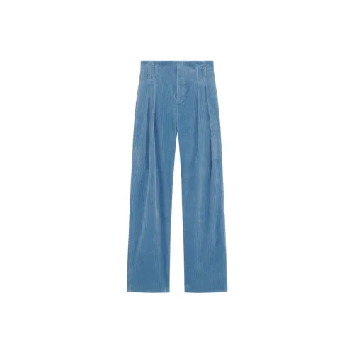 IRO FW23 Jake Corduroy Pants Casual Pants Women's Blue