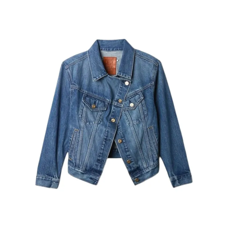 GAP Cult Gaia Collaboration Denim Jackets Women's Blue-0