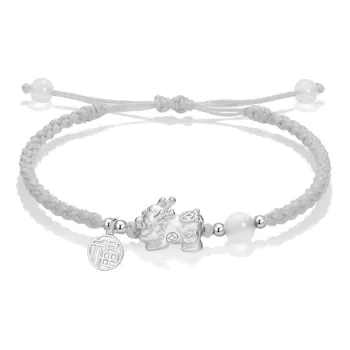 Blooming Petals Alloy Rope Bracelets Unisex