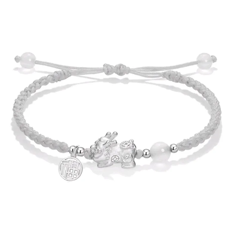 Blooming Petals Alloy Rope Bracelets Unisex-0
