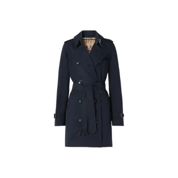 Burberry FW22 Trench Coat Women's Navy Blue