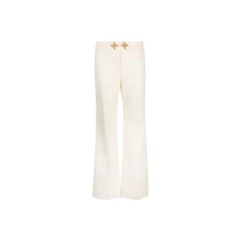 MOSCHINO Knitted Sweatpants Women's White